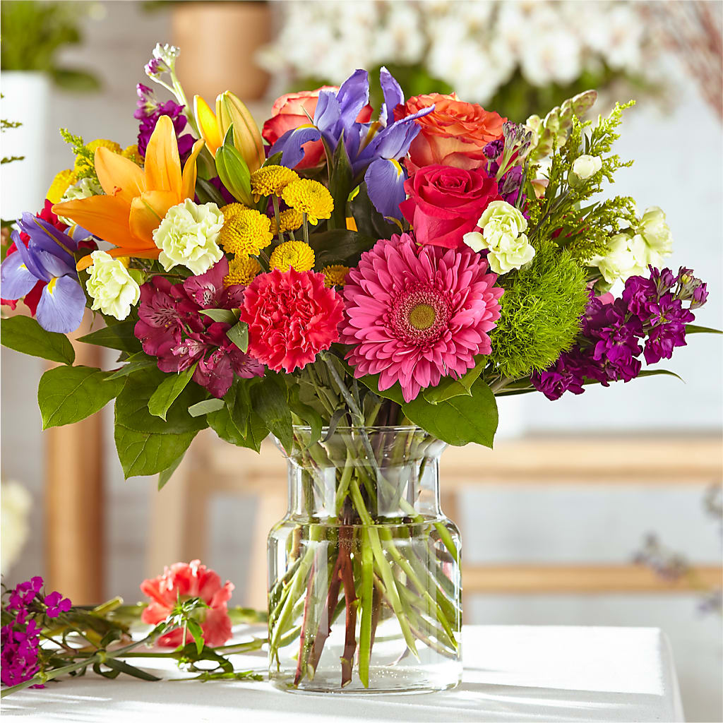 Bold & Bright – A Florist Original – Olive Branch Flowers, Chittenango NY