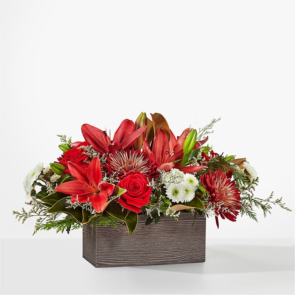 Christmas Break Bouquet – Olive Branch Flowers, Chittenango NY