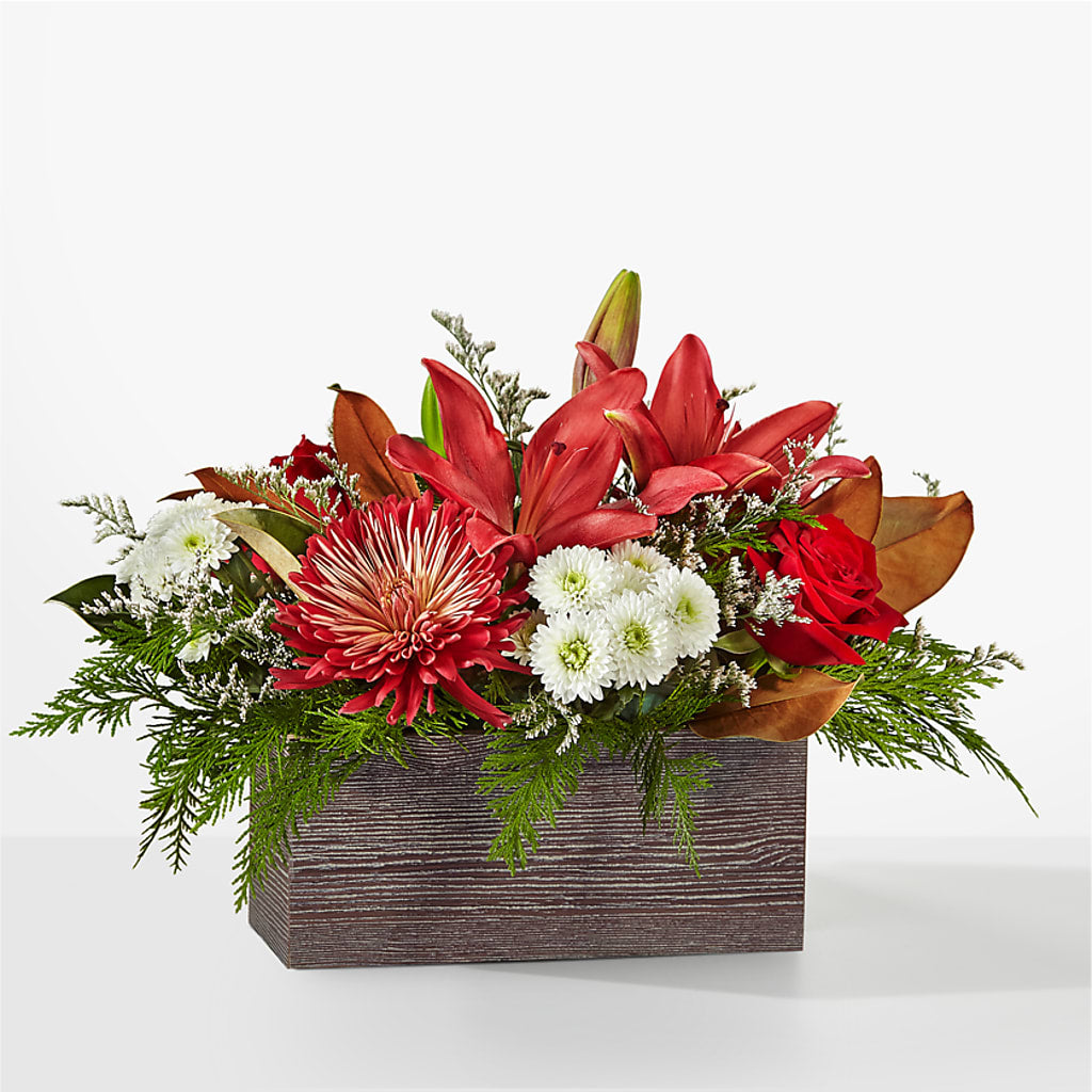 Christmas Break Bouquet – Olive Branch Flowers, Chittenango NY