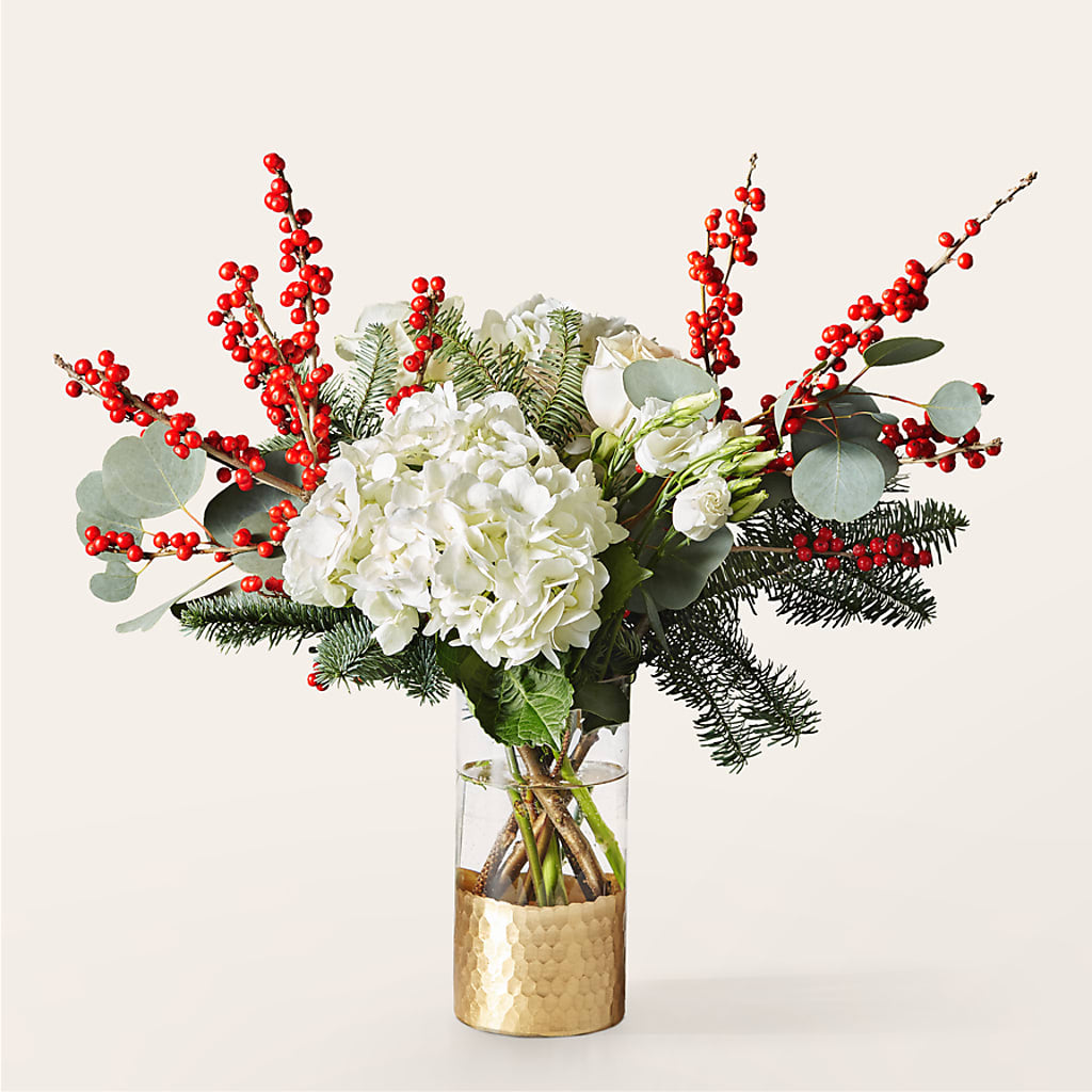 Frosted Windows Bouquet – Olive Branch Flowers, Chittenango NY