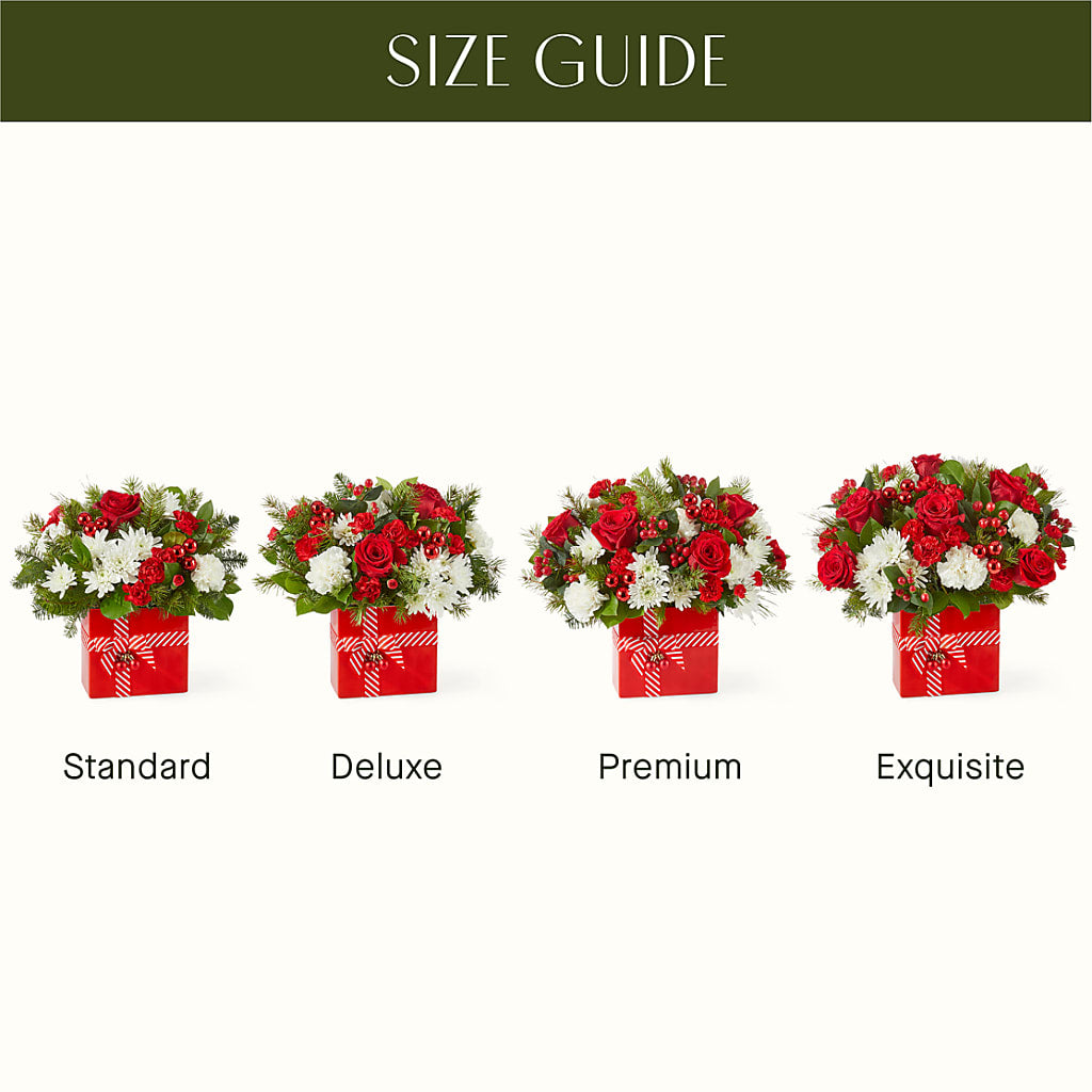 Presents Under the Tree Bouquet – Olive Branch Flowers, Chittenango NY
