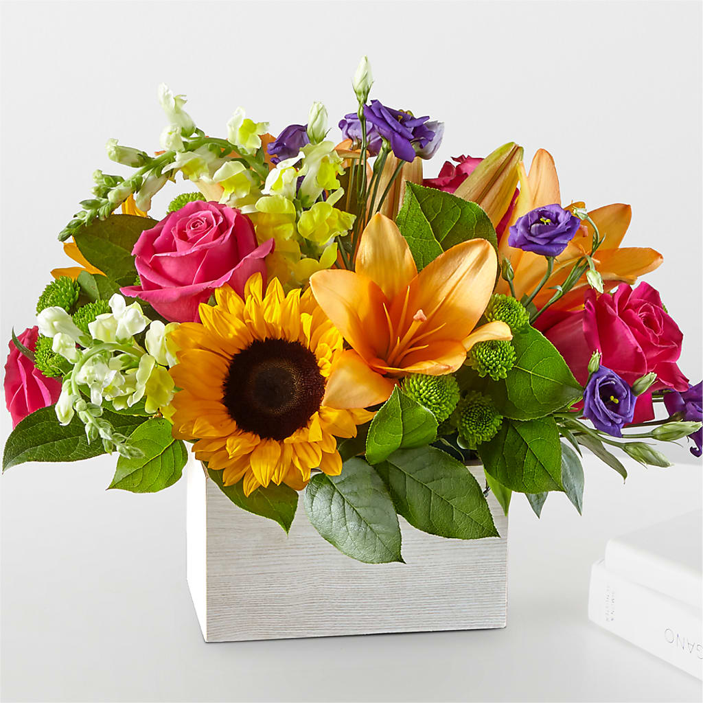 Best Day Box Bouquet – Olive Branch Flowers, Chittenango NY