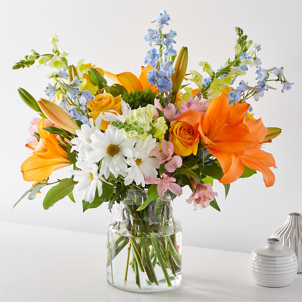Sun Salutation Bouquet – Olive Branch Flowers, Chittenango NY