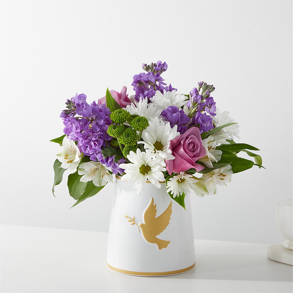 Garden of Peace Bouquet – Olive Branch Flowers, Chittenango NY