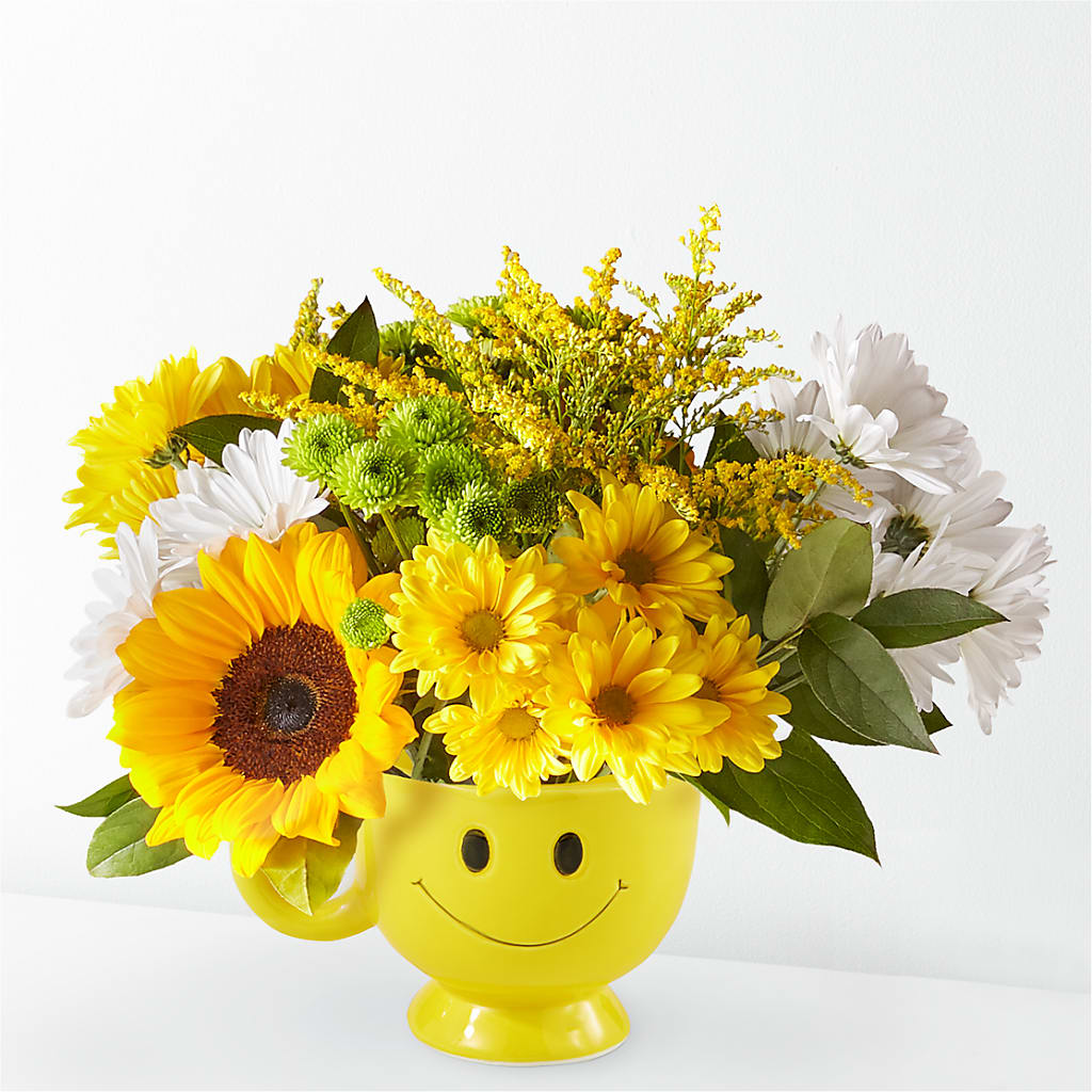 Joyful Smiles Bouquet – Olive Branch Flowers, Chittenango NY