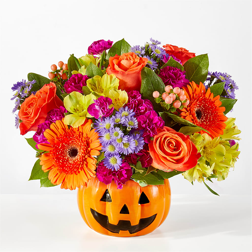 Tricks & Treats Pumpkin – Olive Branch Flowers, Chittenango NY