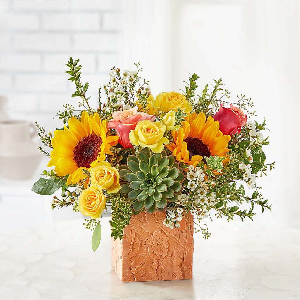 Sunflower Season Bouquet – Olive Branch Flowers, Chittenango NY