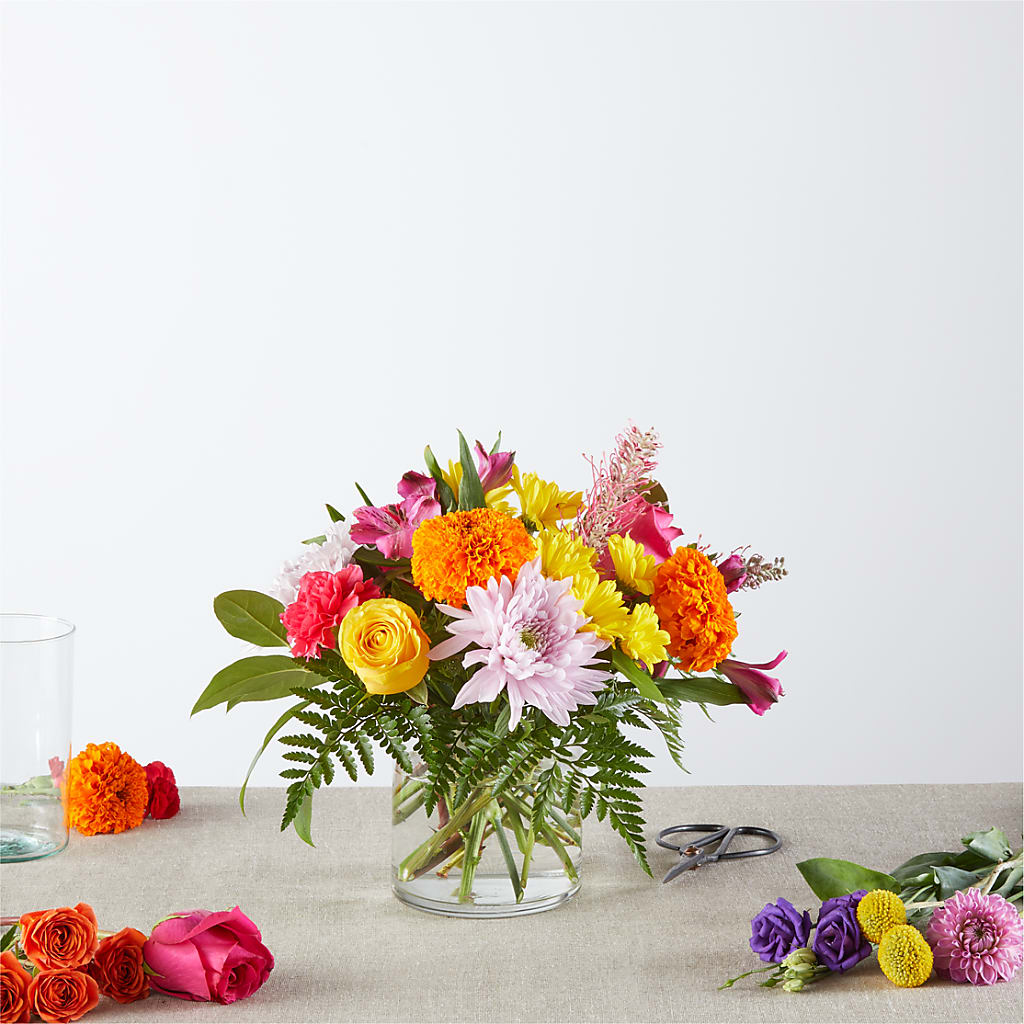 Feast of Color – A Florist Original – Olive Branch Flowers, Chittenango NY