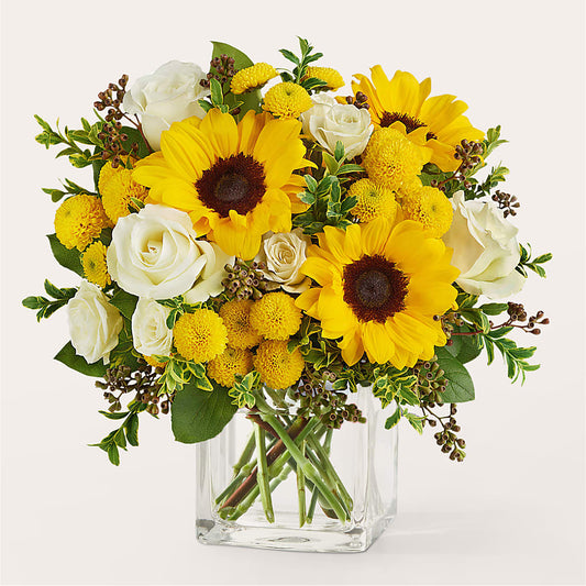 Luminous Morning Bouquet – Olive Branch Flowers, Chittenango NY