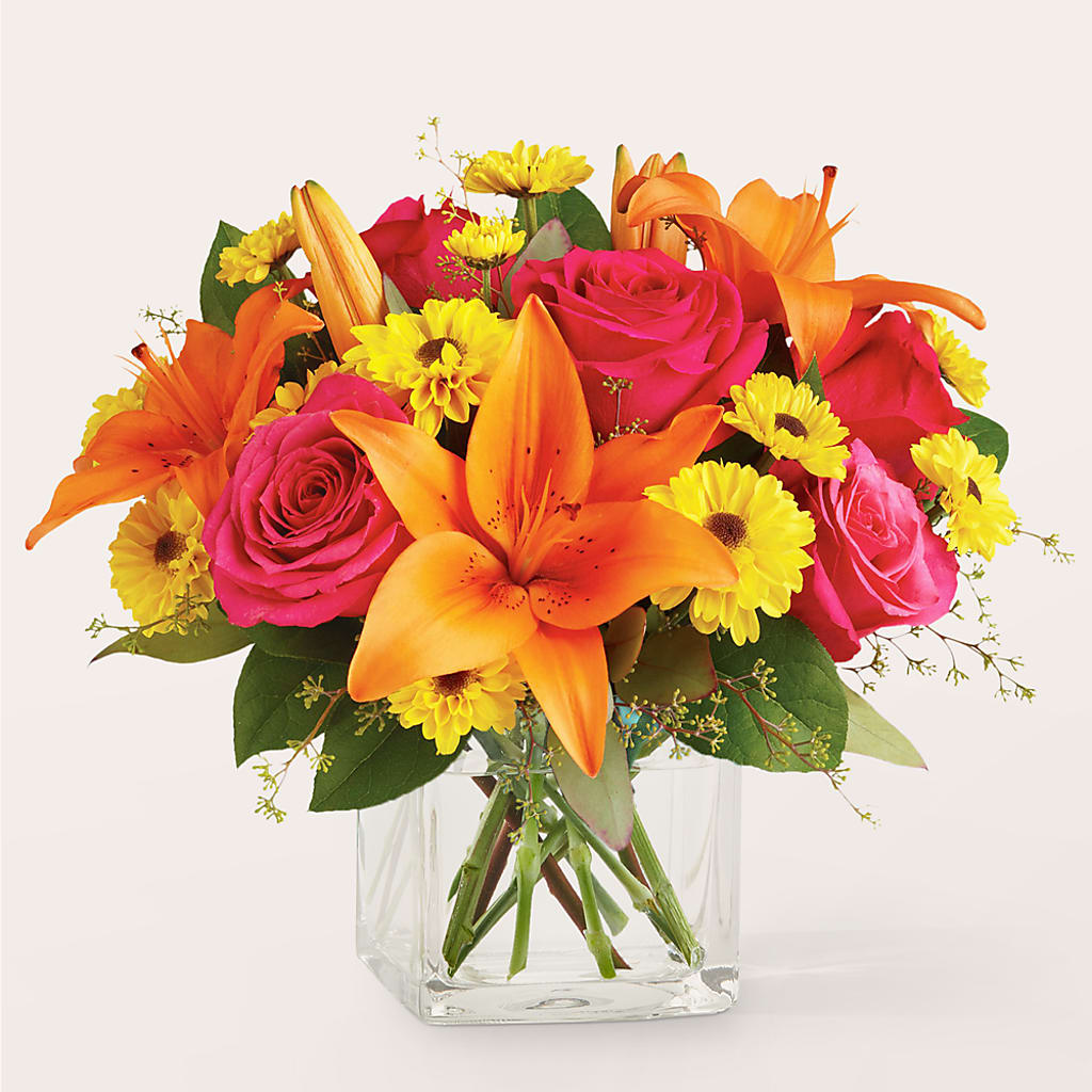 Neon Lights Bouquet – Olive Branch Flowers, Chittenango NY