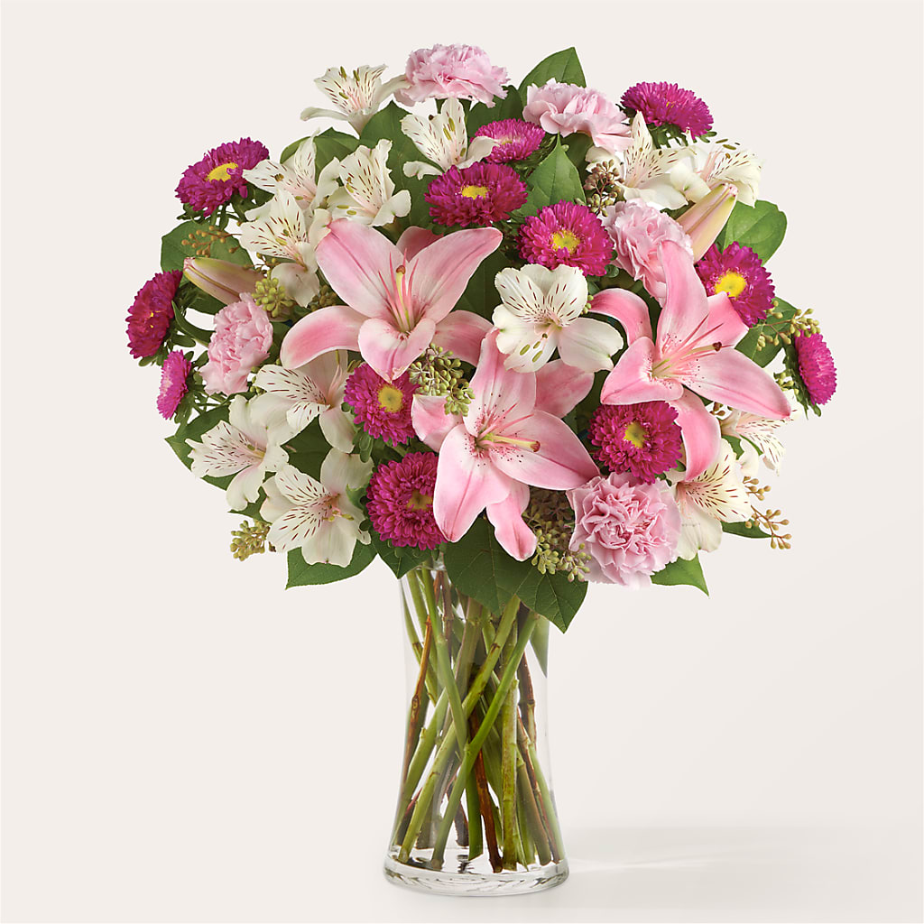 Feeling Fuchsia Bouquet – Olive Branch Flowers, Chittenango NY