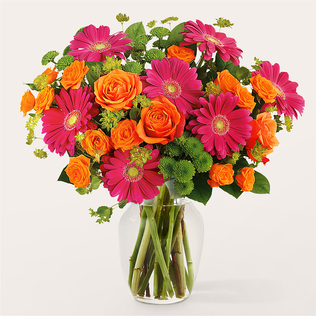 Zest for Life Bouquet – Olive Branch Flowers, Chittenango NY