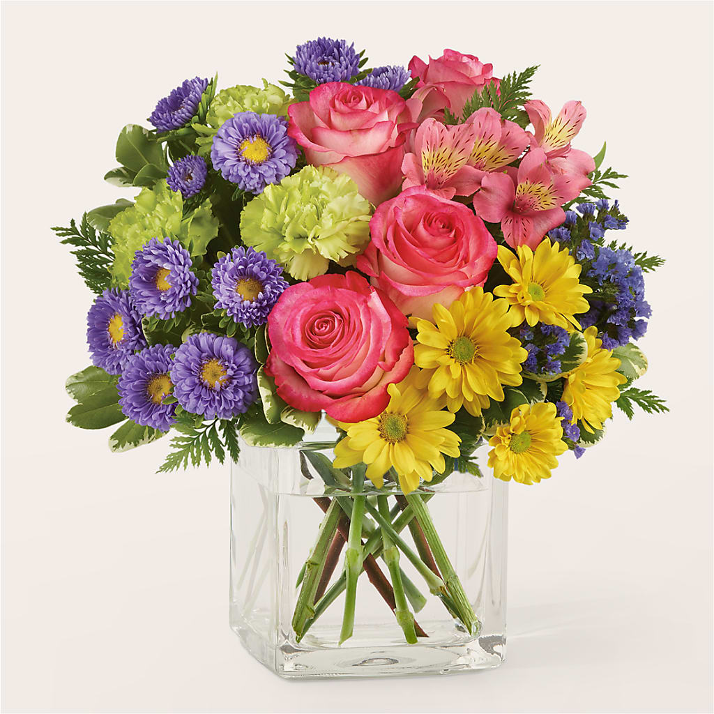 Candy Jar Bouquet – Olive Branch Flowers, Chittenango NY