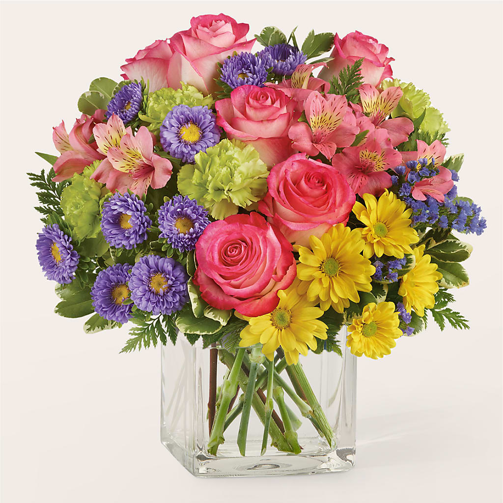 Candy Jar Bouquet – Olive Branch Flowers, Chittenango NY