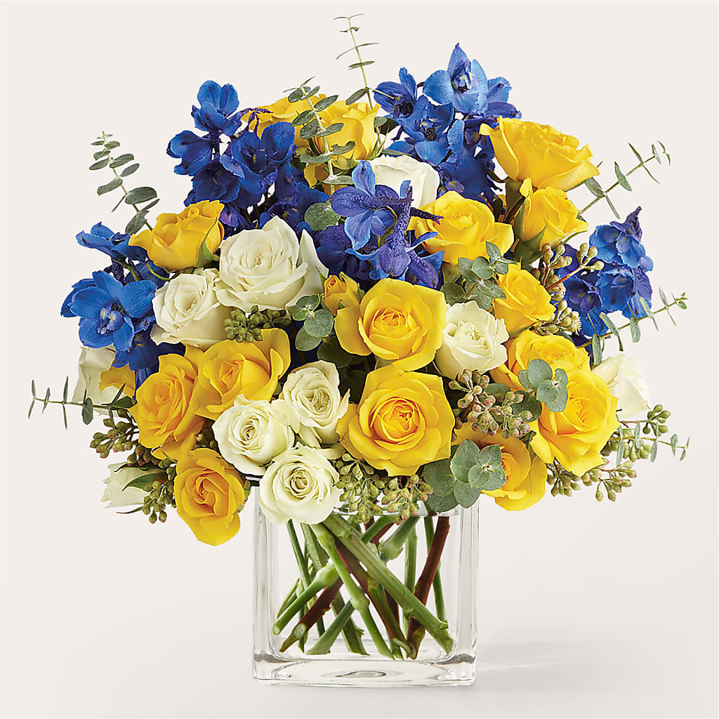 Sparkling Citrine Bouquet – Olive Branch Flowers, Chittenango NY