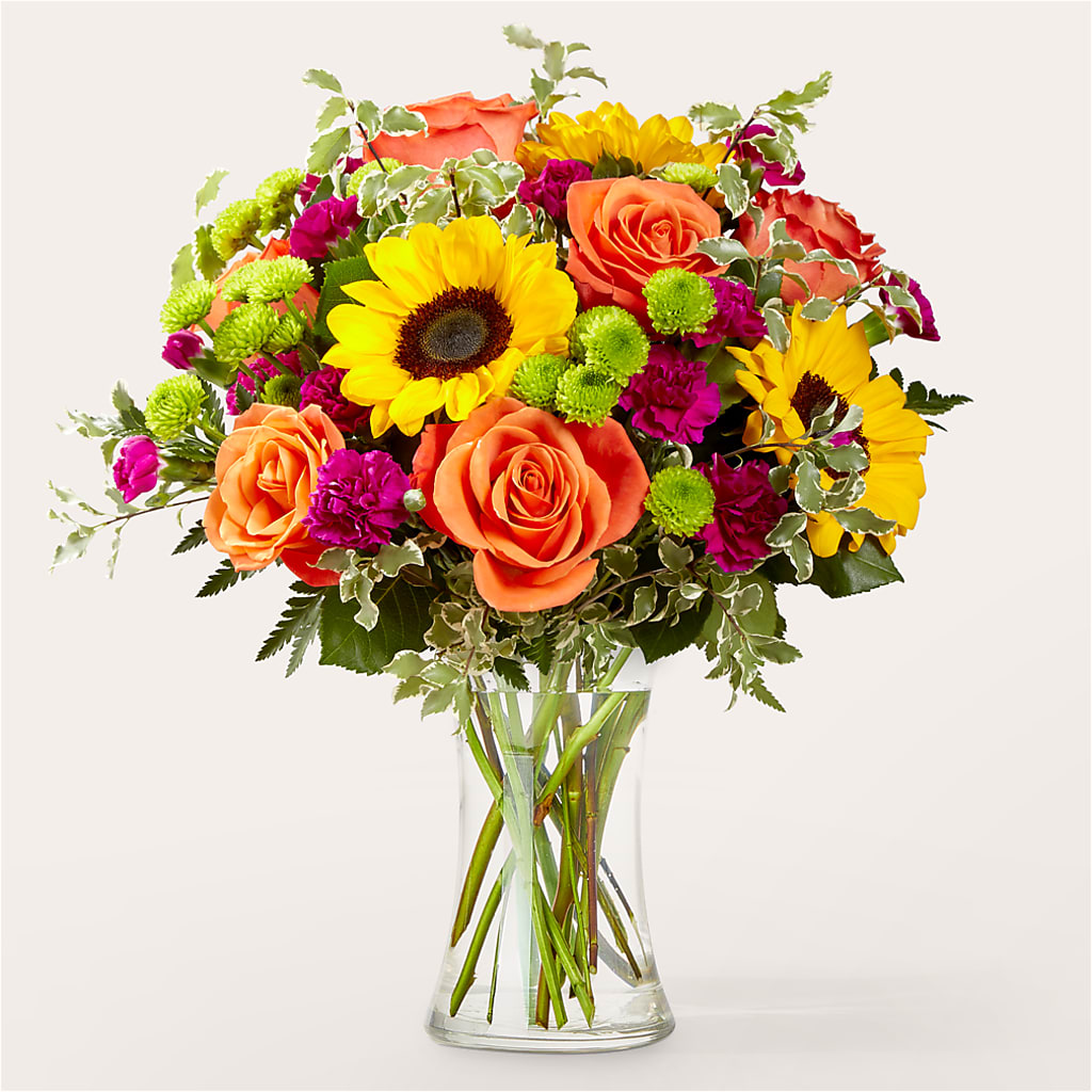 Warmth & Light Bouquet – Olive Branch Flowers, Chittenango NY