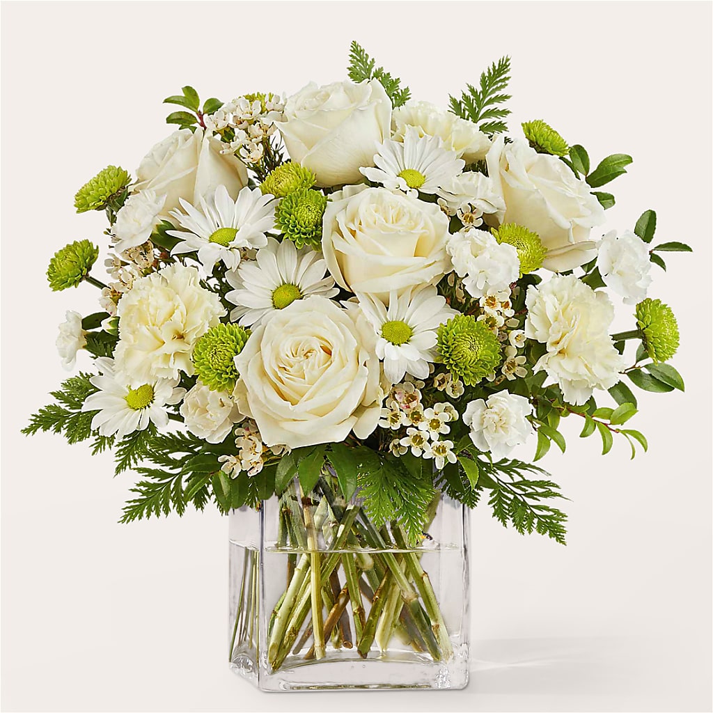 Momentary Meditation Bouquet – Olive Branch Flowers, Chittenango NY