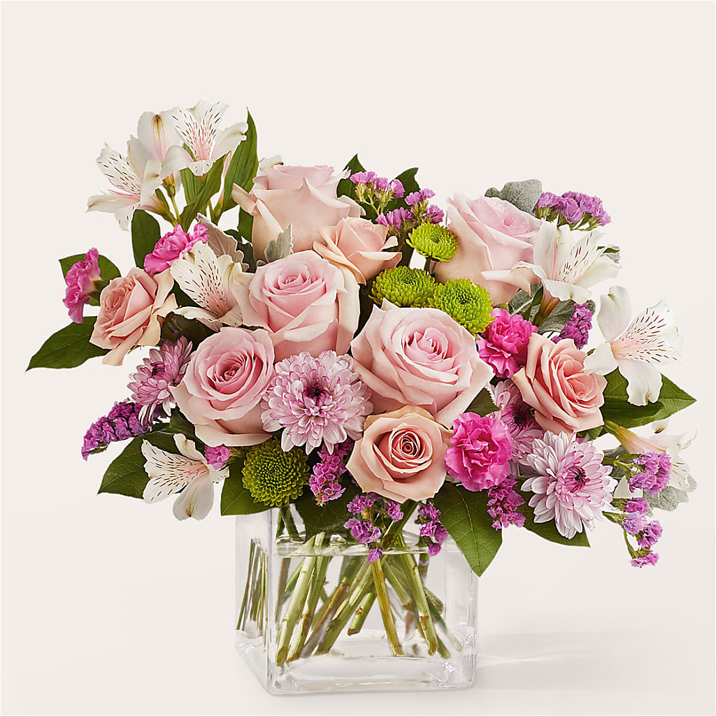 Pink Suede Bouquet – Olive Branch Flowers, Chittenango NY