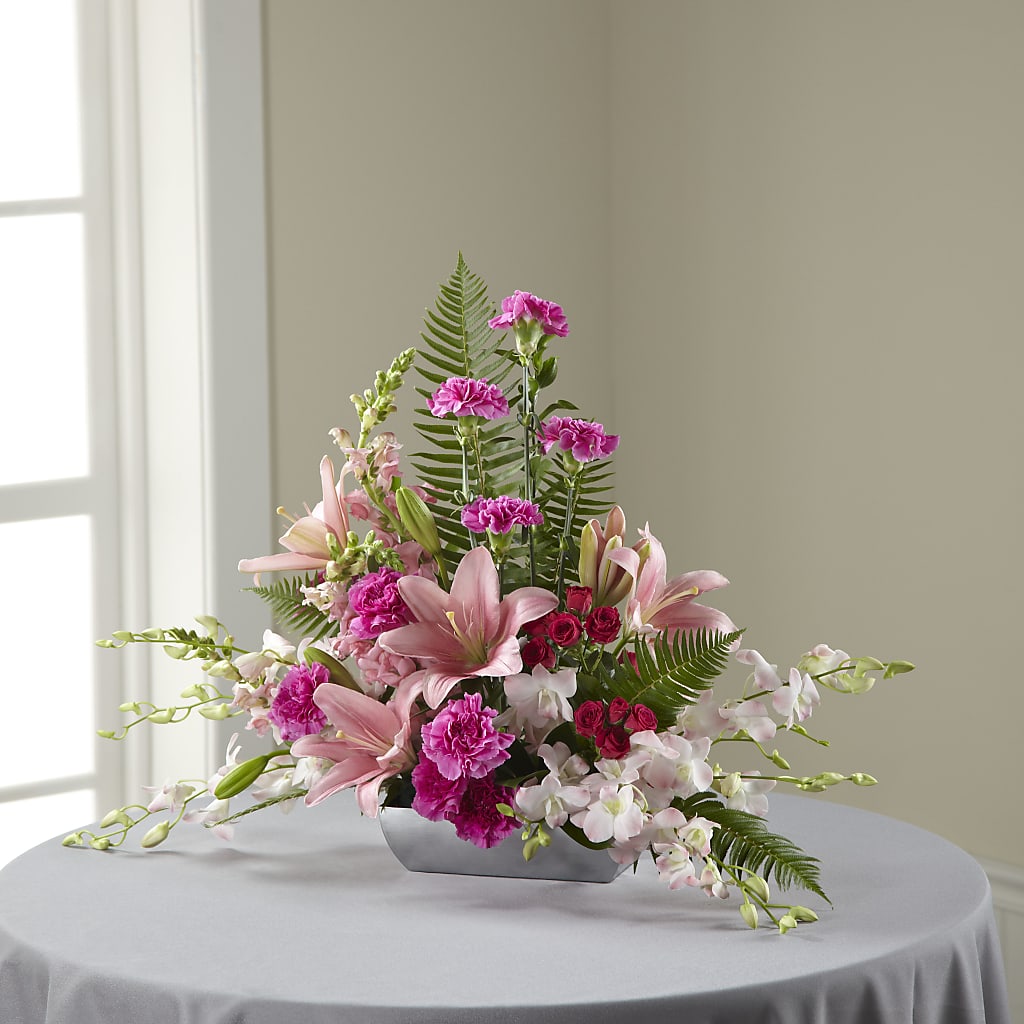 Uplifting Moments Arrangement – Olive Branch Flowers, Chittenango NY