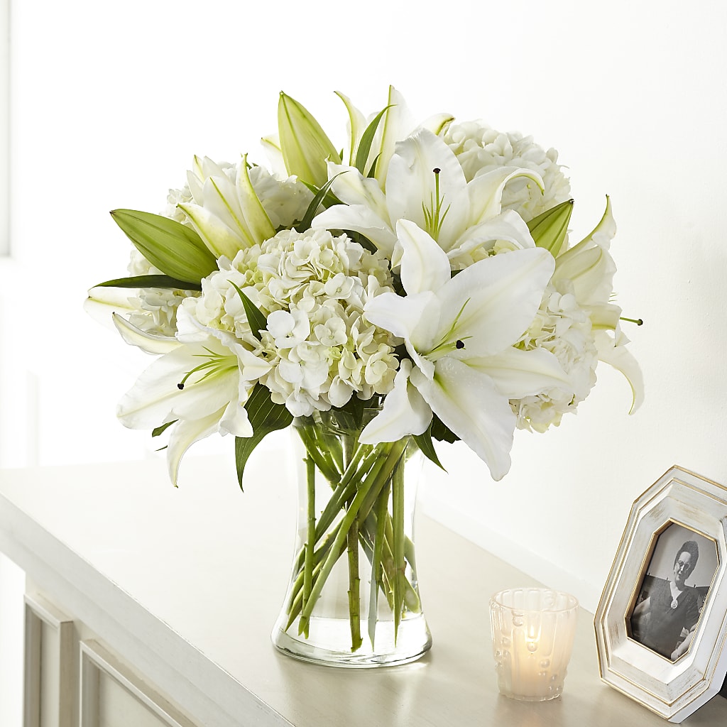 Compassionate Lily Bouquet – Olive Branch Flowers, Chittenango NY
