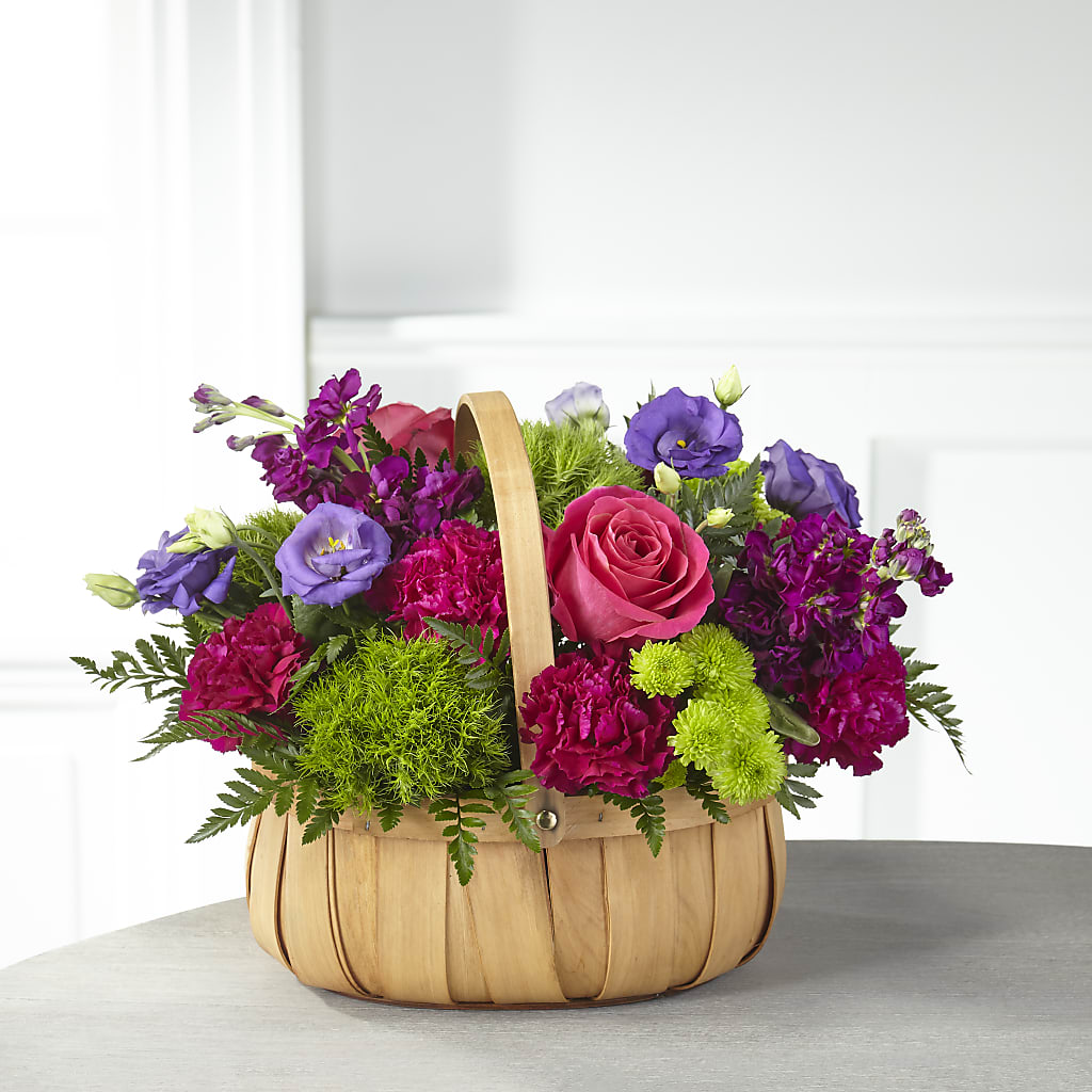 Serene Sanctuary Basket – Olive Branch Flowers, Chittenango NY