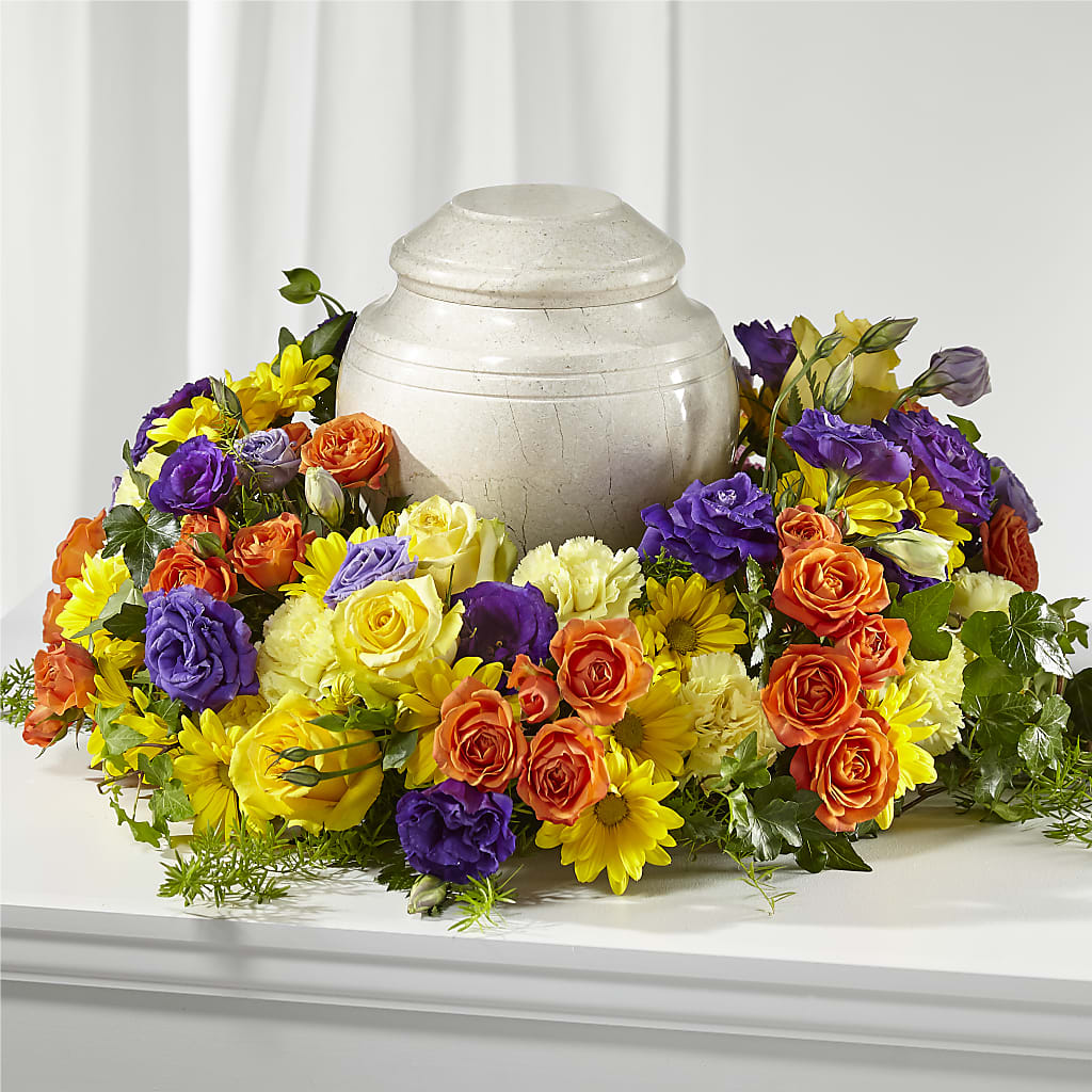 Blossoms of Remembrance Cremation Adornment – Olive Branch Flowers, Chittenango NY