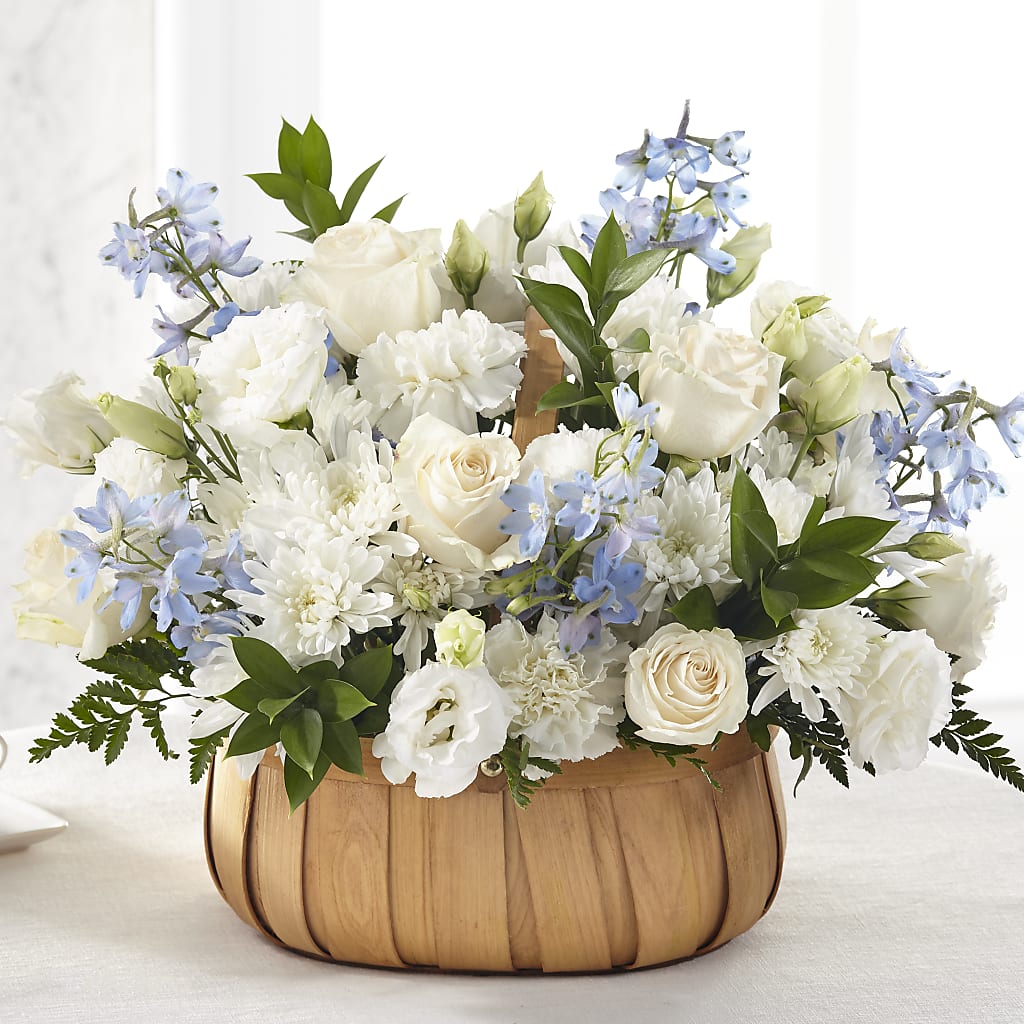 Sincerely Heartfelt Basket – Olive Branch Flowers, Chittenango NY