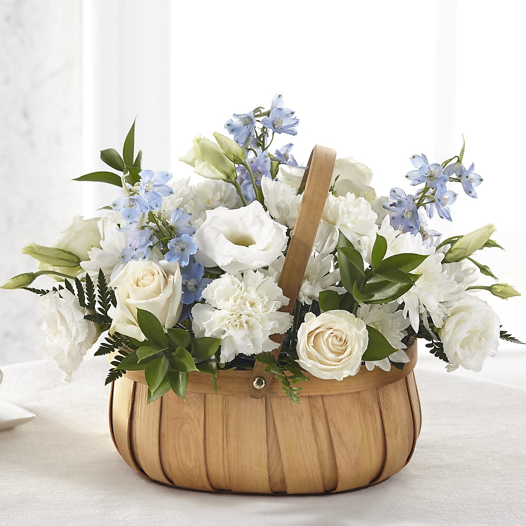 Sincerely Heartfelt Basket – Olive Branch Flowers, Chittenango NY