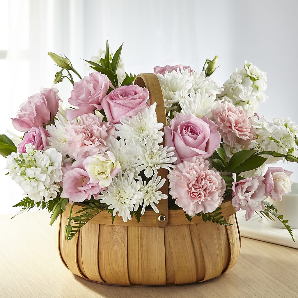 Always Graceful Basket – Olive Branch Flowers, Chittenango NY
