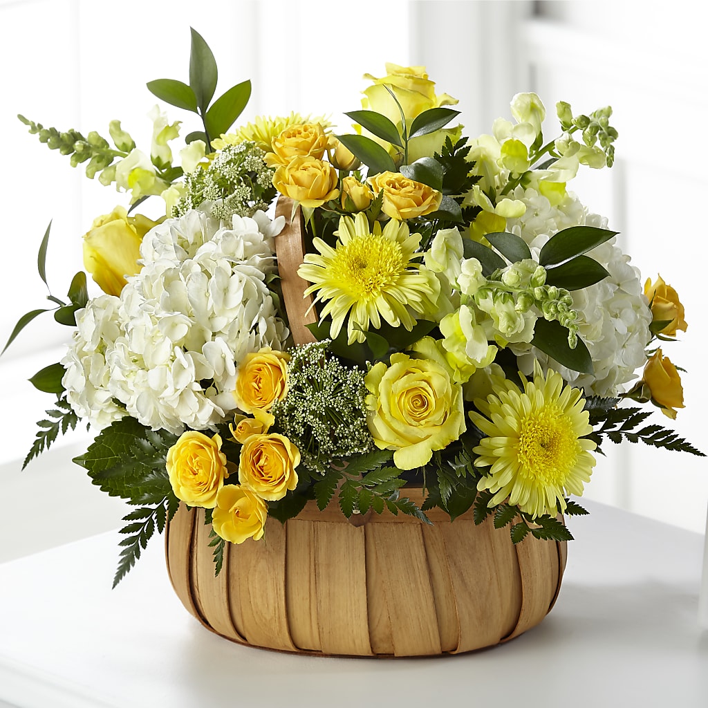 Rustic Remembrance Basket – Olive Branch Flowers, Chittenango NY