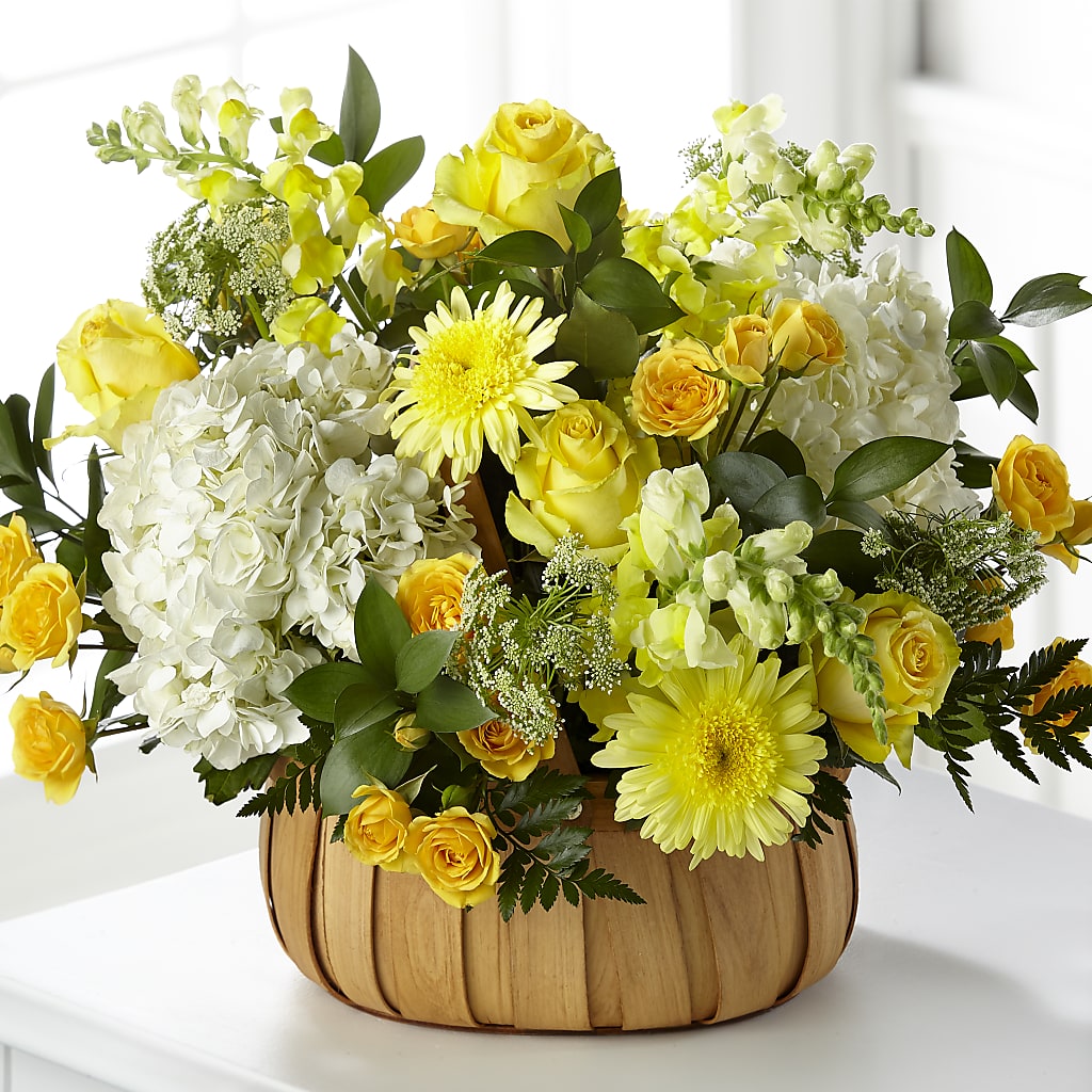 Rustic Remembrance Basket – Olive Branch Flowers, Chittenango NY