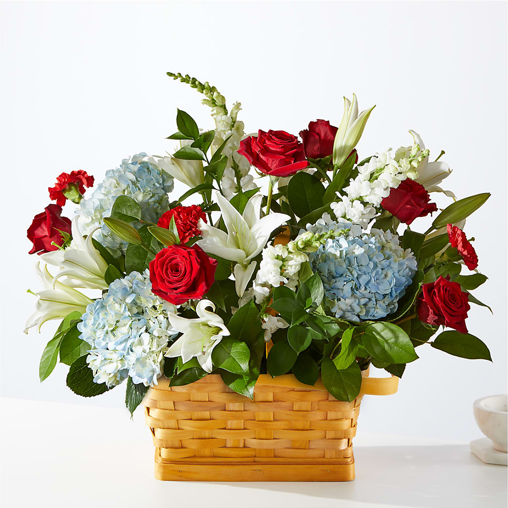 Greater Glory Basket – Olive Branch Flowers, Chittenango NY