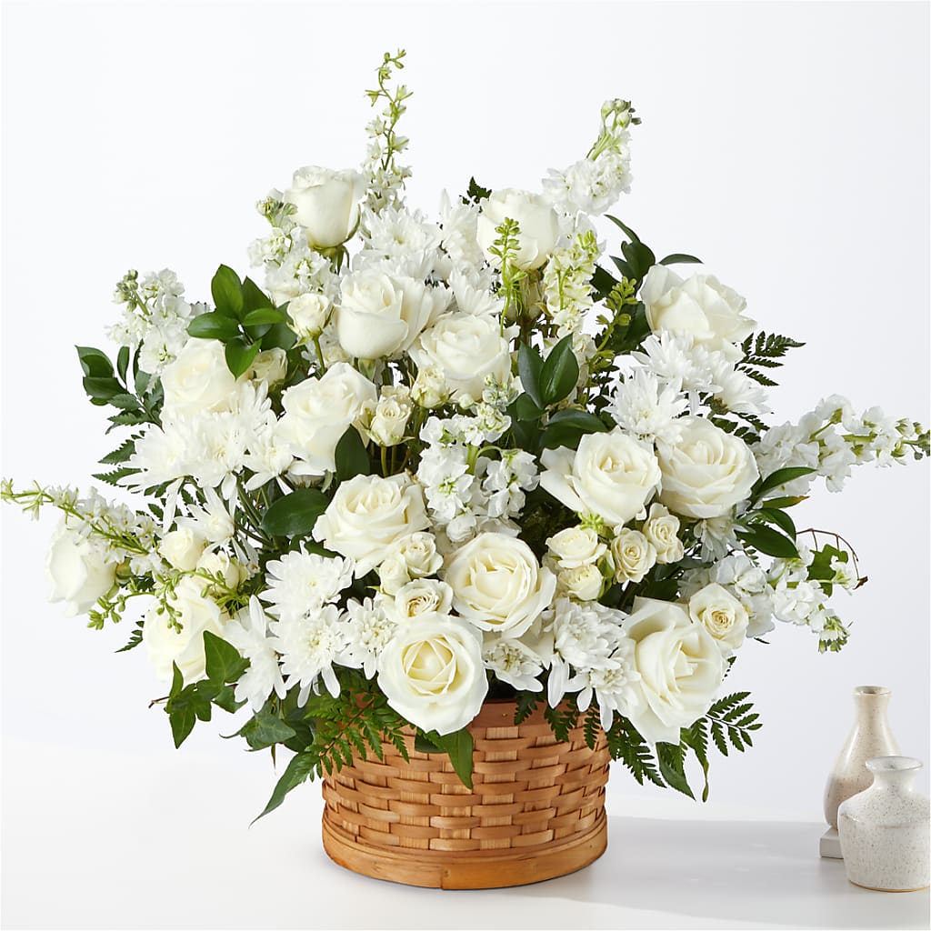 Heartfelt Condolences Arrangement – Olive Branch Flowers, Chittenango NY