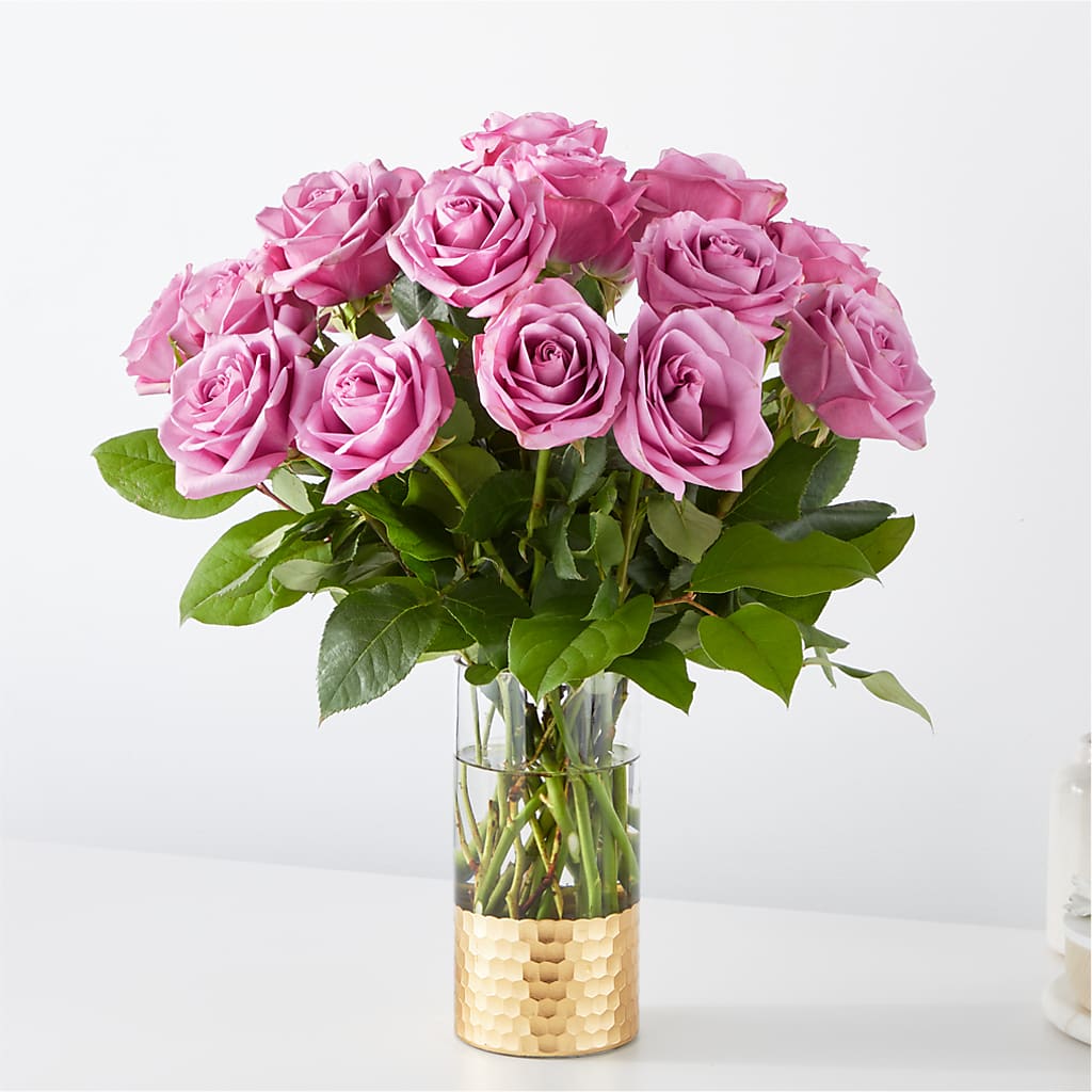 Secret Admirer Lavender Rose Bouquet – Olive Branch Flowers, Chittenango NY