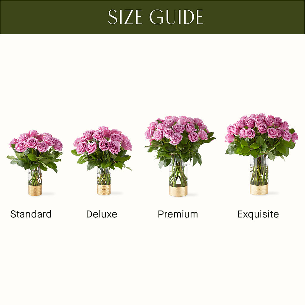 Secret Admirer Lavender Rose Bouquet – Olive Branch Flowers, Chittenango NY
