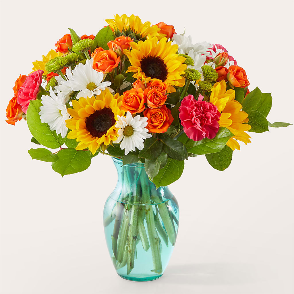 Sun-drenched Blooms Bouquet – Olive Branch Flowers, Chittenango NY