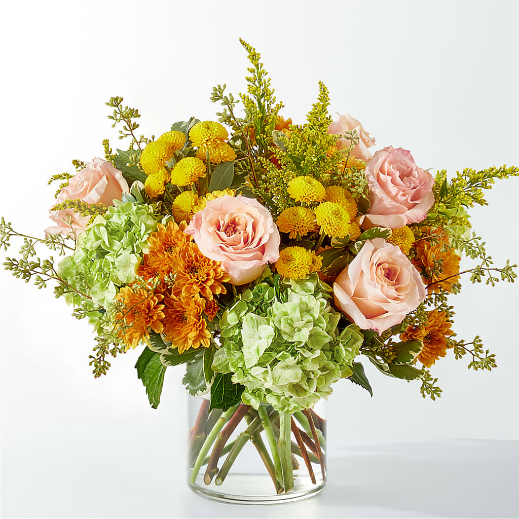 Fall Foliage Bouquet – Olive Branch Flowers, Chittenango NY