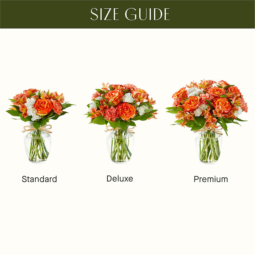 Apricot Glow Bouquet – Olive Branch Flowers, Chittenango NY