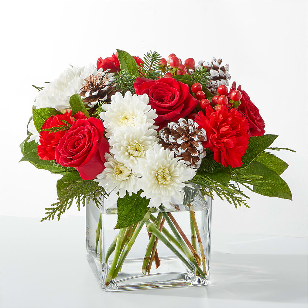 Snow Angel Bouquet – Olive Branch Flowers, Chittenango NY