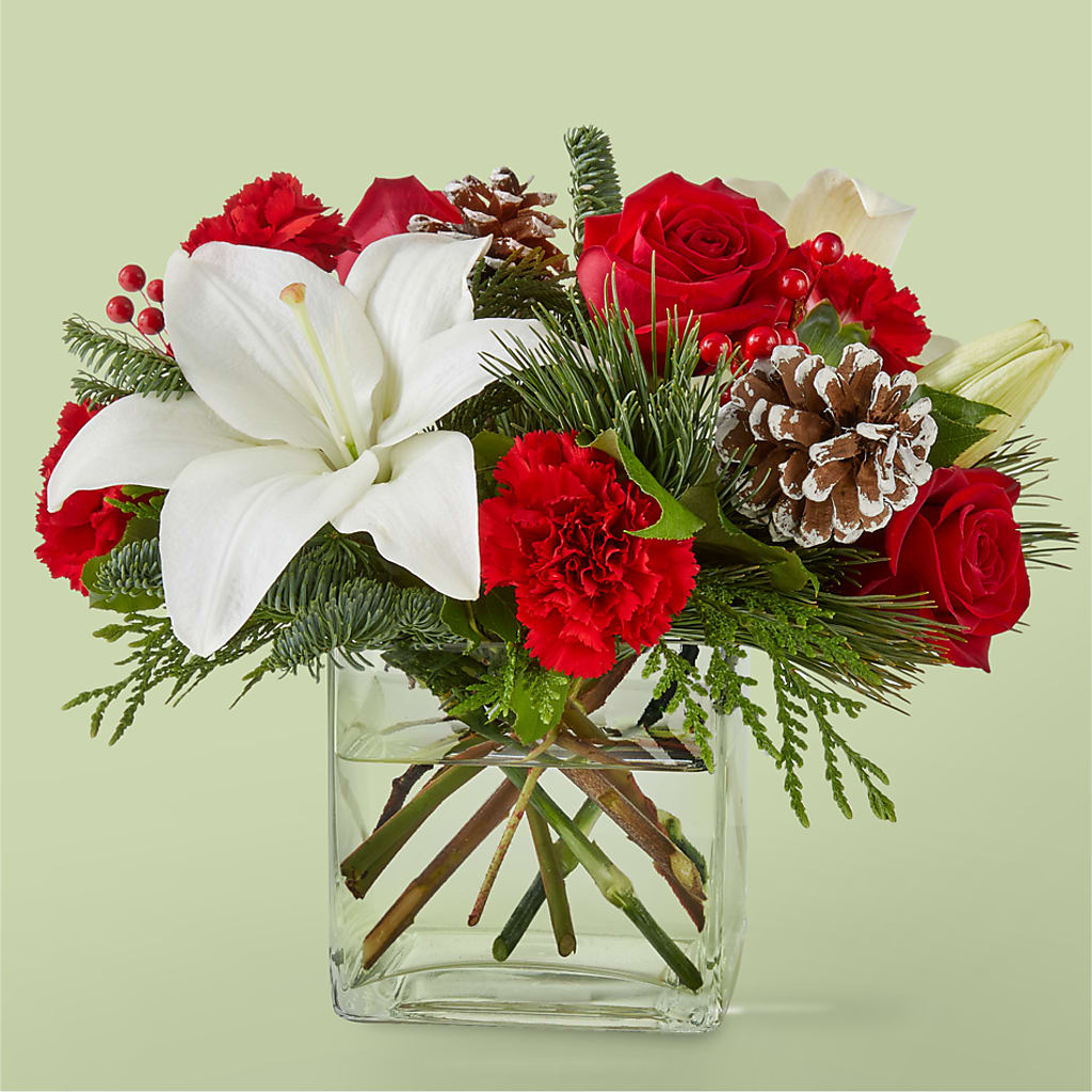 Glistening Icicles Bouquet – Olive Branch Flowers, Chittenango NY