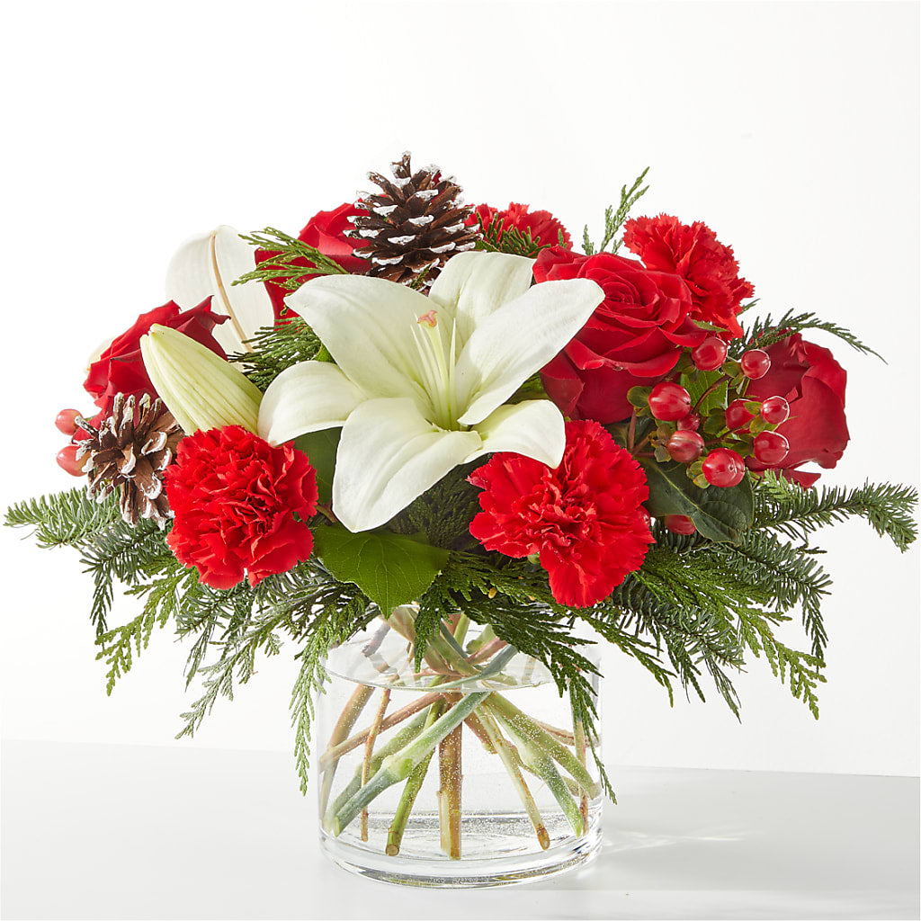 Oh So Jolly Bouquet – Olive Branch Flowers, Chittenango NY