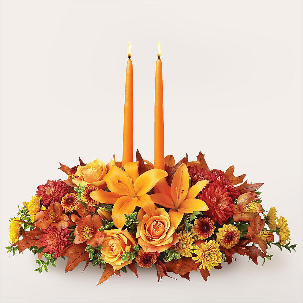Traditions Centerpiece – Olive Branch Flowers, Chittenango NY