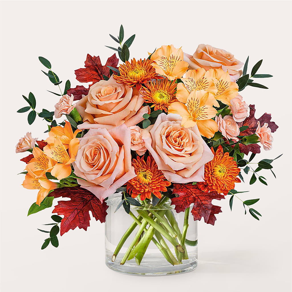 Spiced Latte Bouquet – Olive Branch Flowers, Chittenango NY