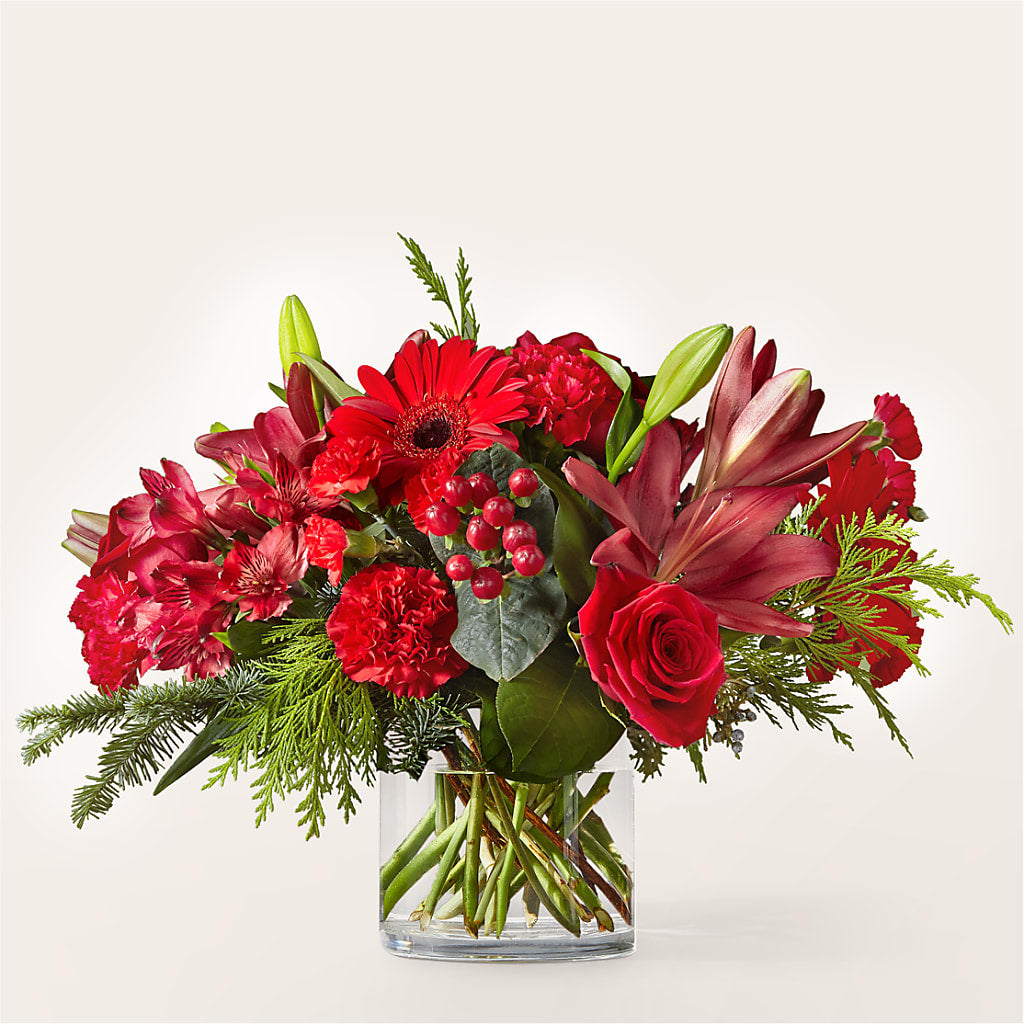 Friendsmas Bouquet – Olive Branch Flowers, Chittenango NY