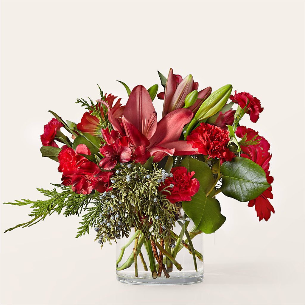 Friendsmas Bouquet – Olive Branch Flowers, Chittenango NY