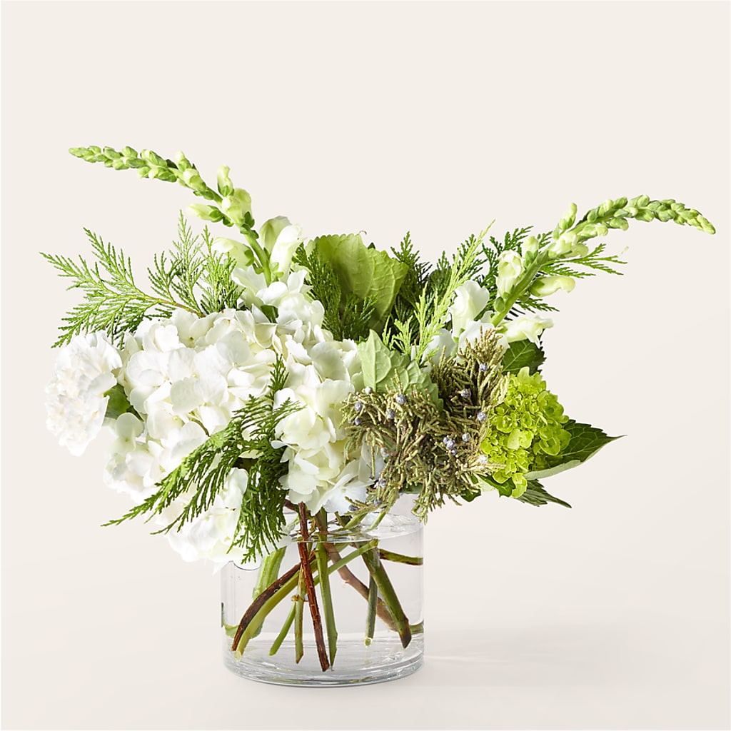 Marshmallows on Top Bouquet – Olive Branch Flowers, Chittenango NY