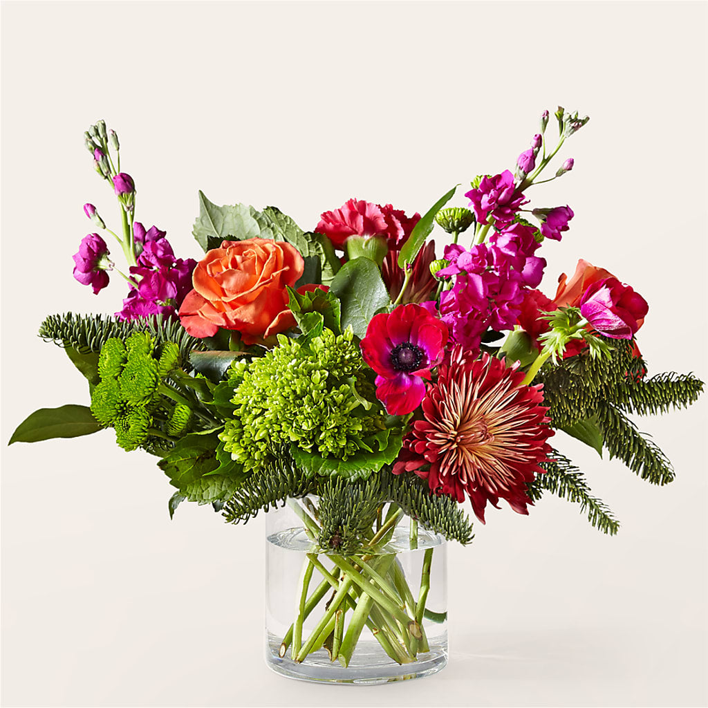 All the Tinsel Bouquet – Olive Branch Flowers, Chittenango NY