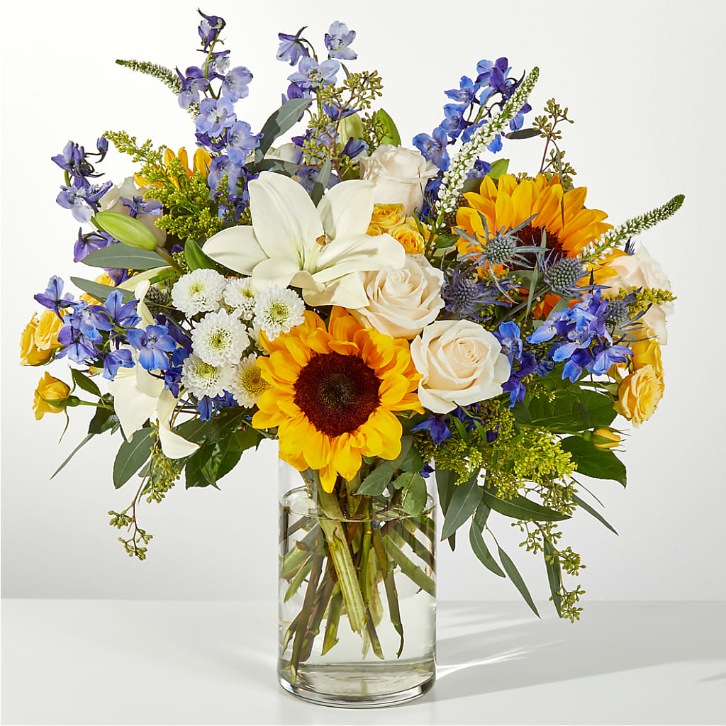 Wonderfully Sunny Bouquet – Olive Branch Flowers, Chittenango NY