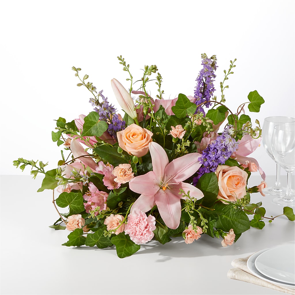 Blossom Time Centerpiece – Olive Branch Flowers, Chittenango NY