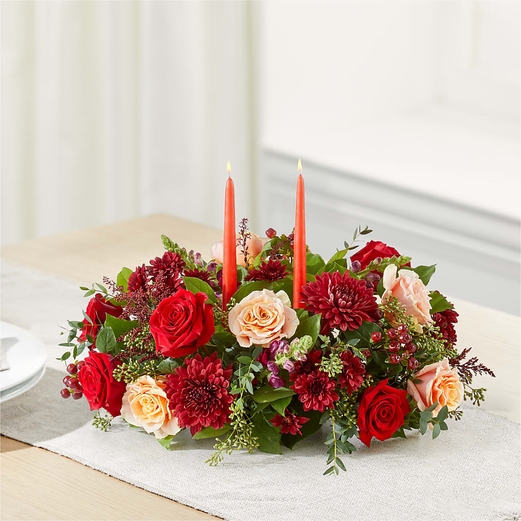 Most Thankful Centerpiece – Olive Branch Flowers, Chittenango NY